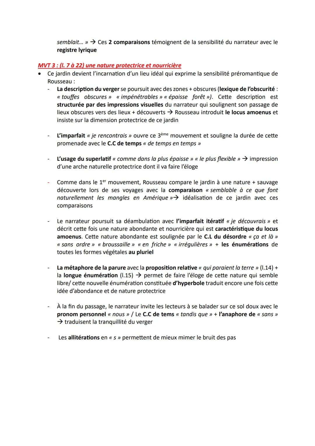 Étude linéaire 14:
La Nouvelle Héloïse, Lettre XI, Rousseau (1761)
INTRO:
Jean-Jacques Rousseau est un écrivain des Lumières, précurseur du 