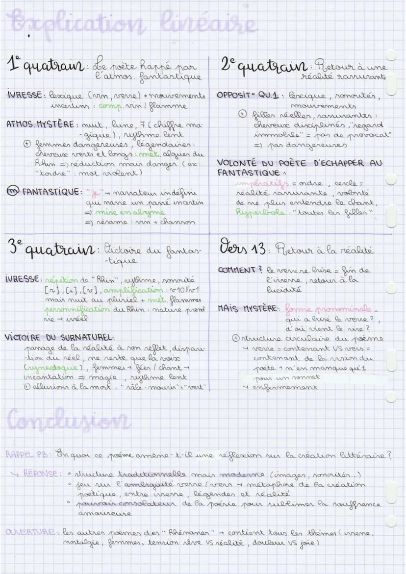 22102122
Analyse linéaire
2
Poéte Rappé par
l'atmosphère
fantastique
Victoir du
fantastique
5
6
Retour à une 7.
réalité
1
rassurante!
8
9
10