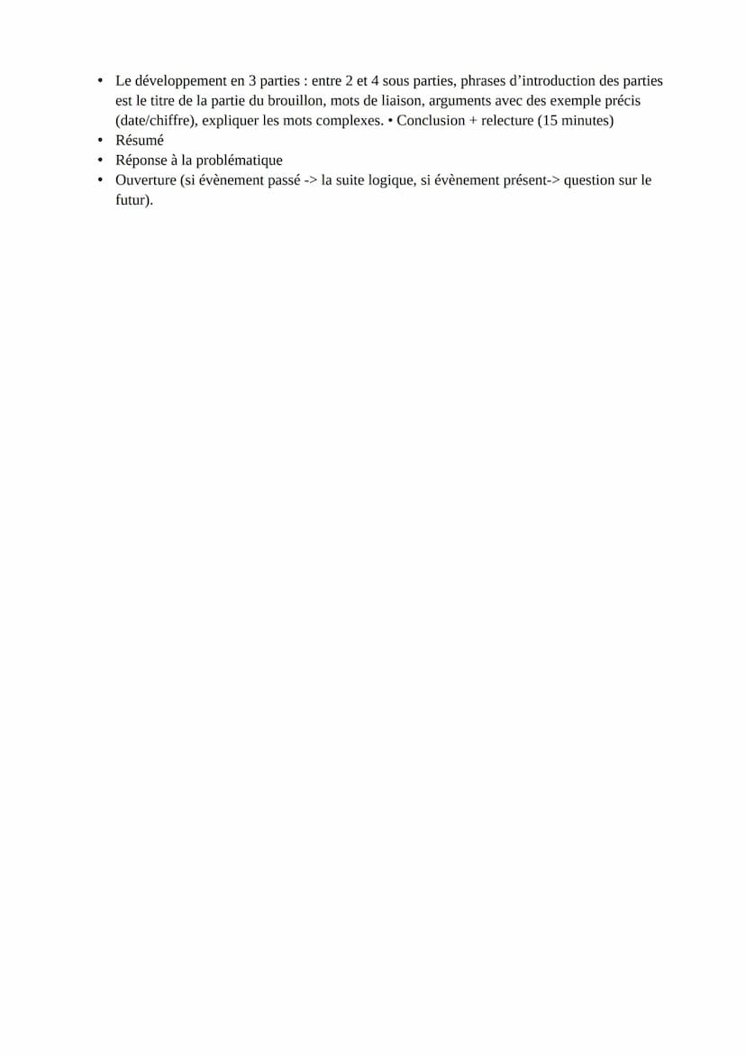 HGGSP - Méthode
1. Révision
●
.
●
2. Méthode:
Commentaire de documents (1h30). Analyser les docs + problématiser la consigne (10 minutes)
An
