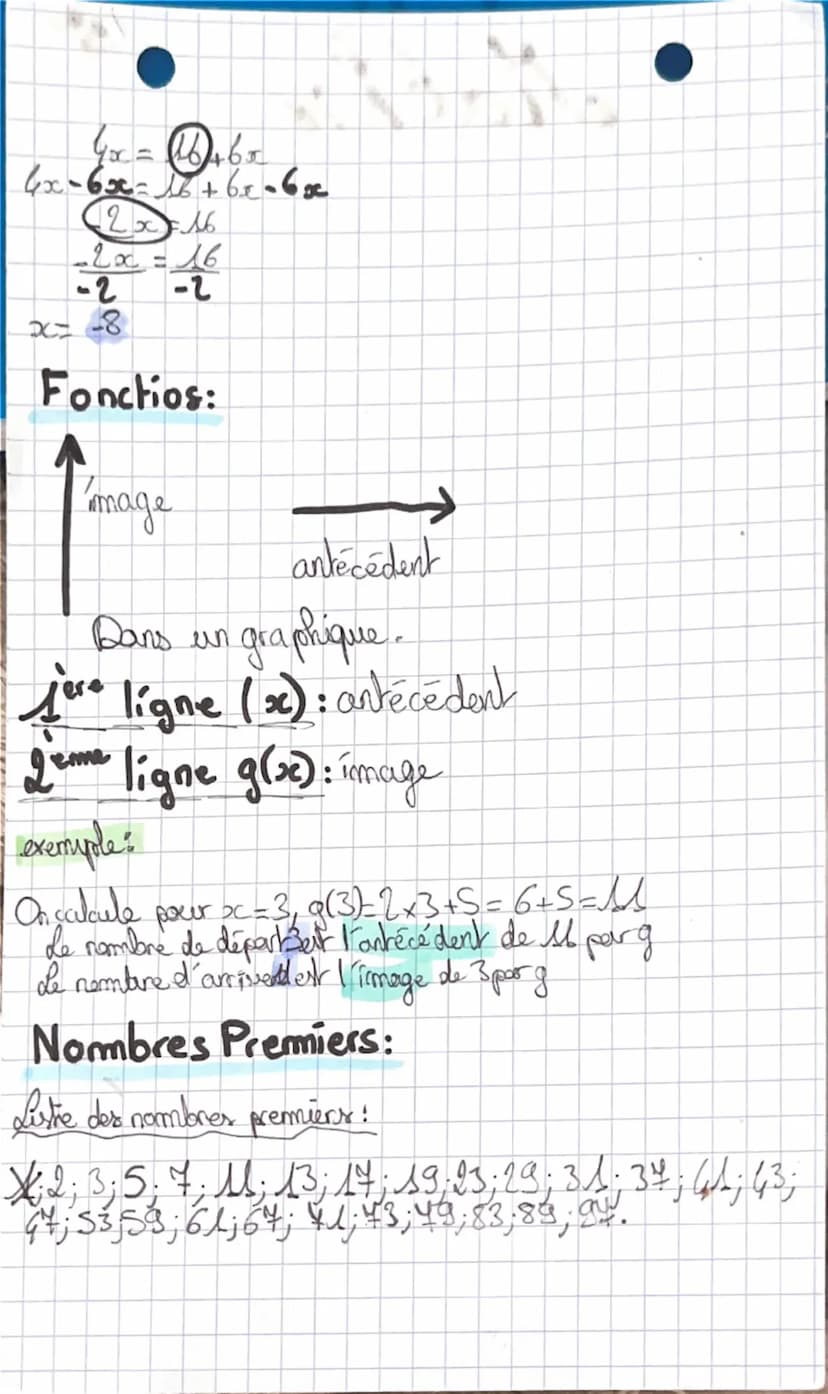 • Maths
Calcul littéral et résolution d'équations:
3x+5= est une équation d'inconnue xc.
3+4= 64+4 = est are
•équation d'inconnue y.
Techniq