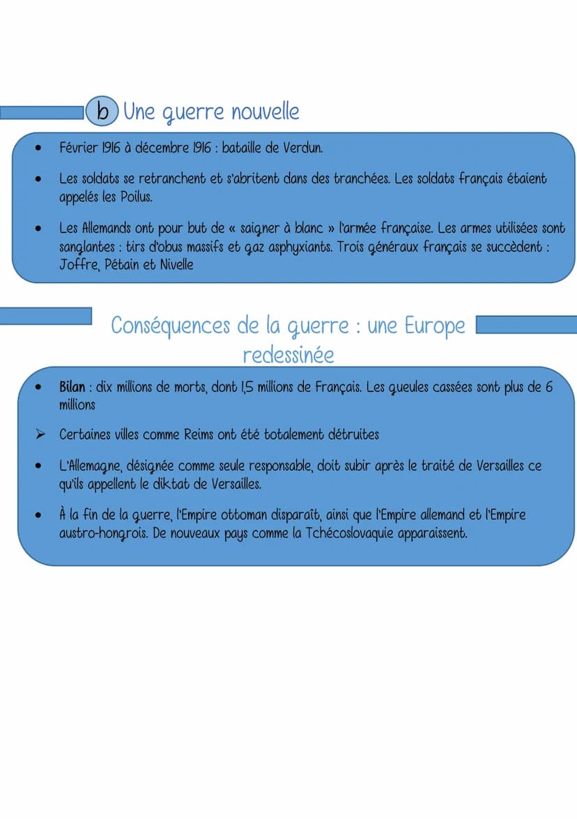 Histoire
La première guerre mondiale
les grandes phases de la guerre
Triple-Entente: Royaume-
Uni, France, Russie et
Italie (à partir de 191