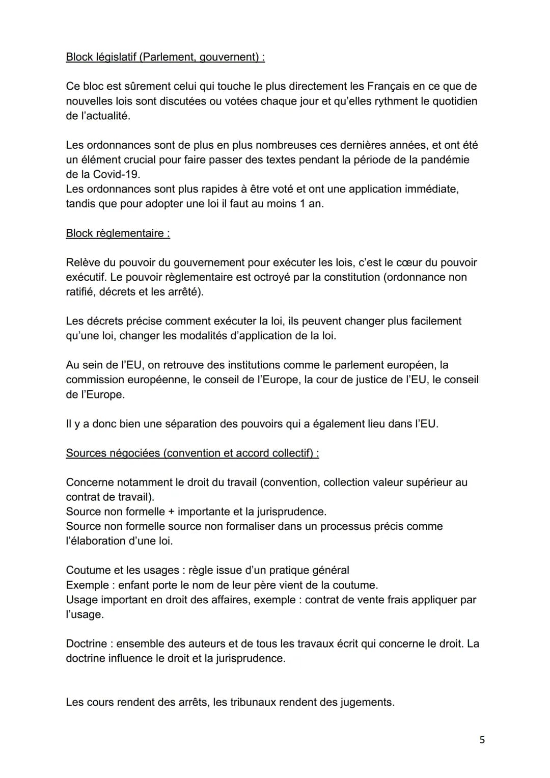 I. Introduction
Droit des Obligations
1. Qu'est-ce que le droit :
●
●
Le système de droit a émergé dans tous les sociétés. Lorsque que plusi