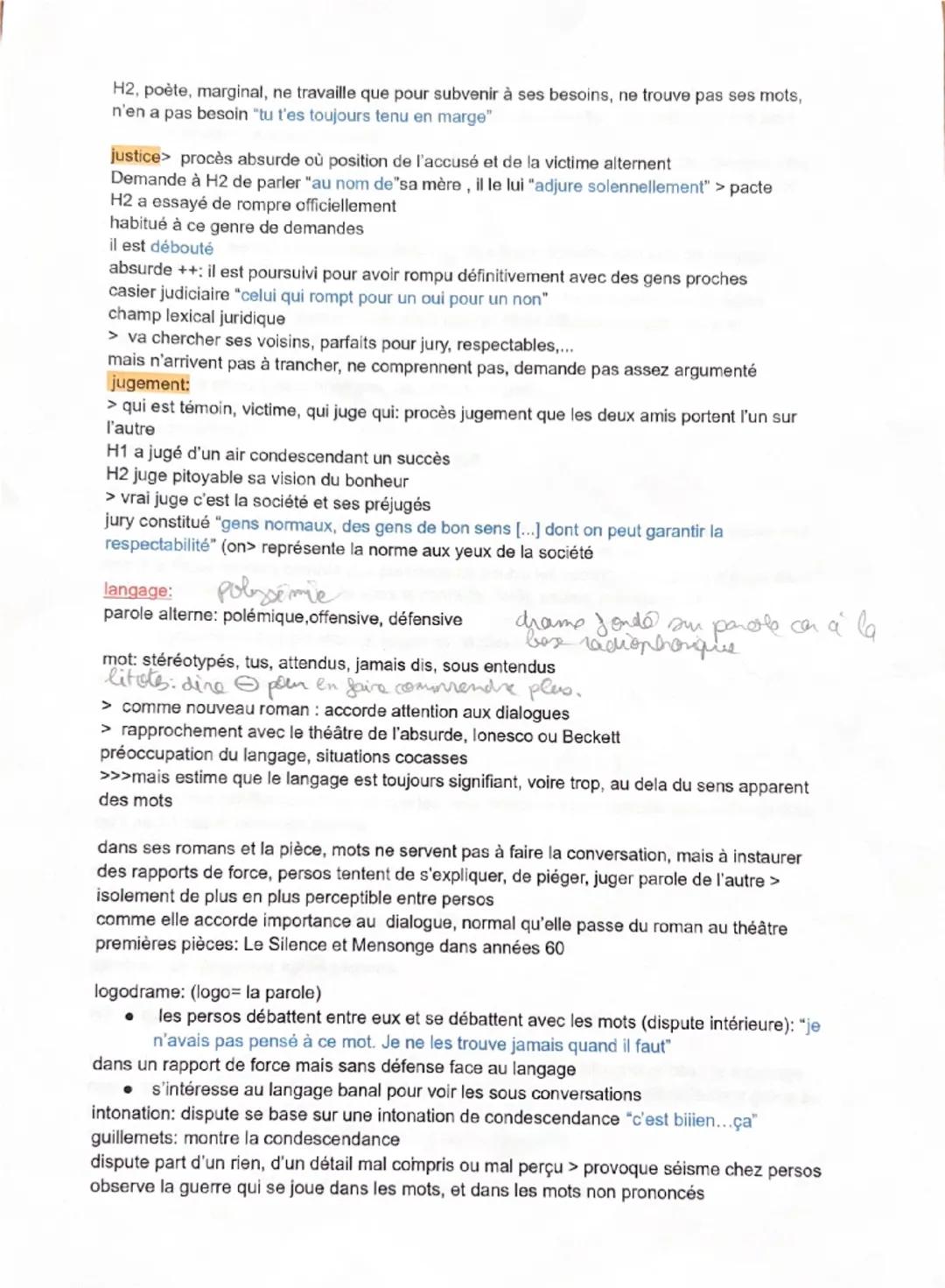 Théâtre et dispute
Pour un oui ou pour un non, 1982
auteur
Natalia Ilinitchna Tchemiak
Nathalie Sarraute
née en juillet 1900
tropisme:
fuit 