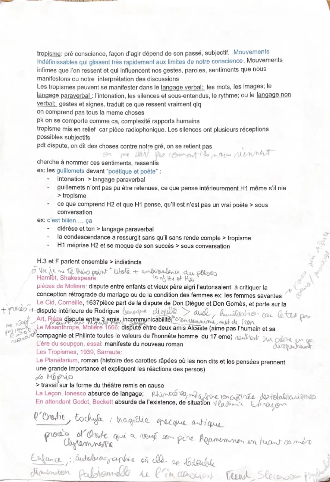 Théâtre et dispute
Pour un oui ou pour un non, 1982
auteur
Natalia Ilinitchna Tchemiak
Nathalie Sarraute
née en juillet 1900
tropisme:
fuit 