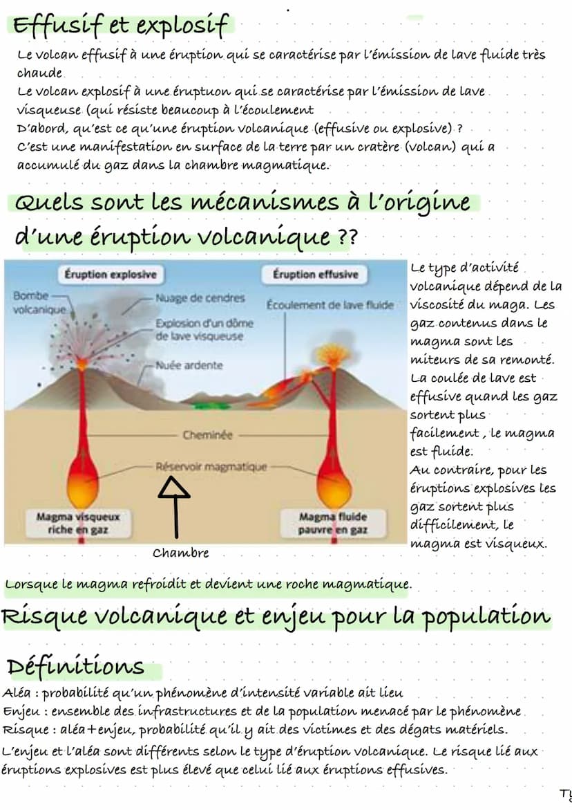 SVT
SVT
Partie 1, les érutions volcaniques
un risque pour l'homme.
1
Définitions
Nuée ardente: cendres et poussières émises par le volcan qu