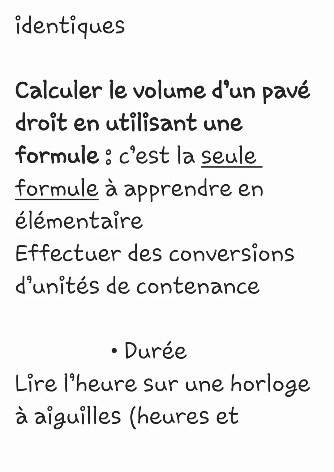 Une grandeur est un
caractère d'un objet
susceptible de varier d'un
objet à l'autre. À l'école, on
étudie les longueurs, les
aires, les mass