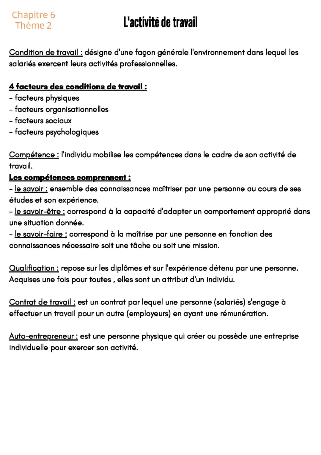 Les Conditions de Travail : Définition, Exposé et Exemples en Entreprise