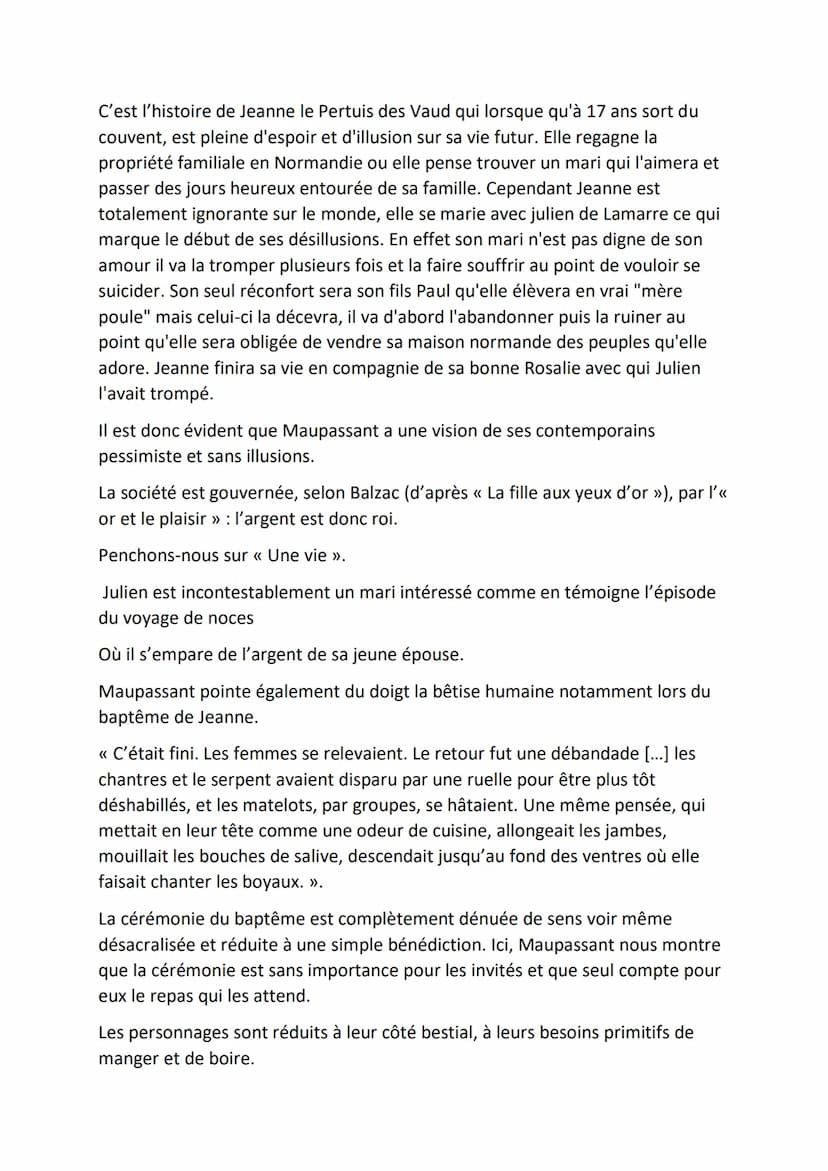 Exposé La Satire sociale chez Maupassant.
1. Introduction
a. milieu de Maupassant + petite biographie
b. modes de vie
2. La satire sociale
a
