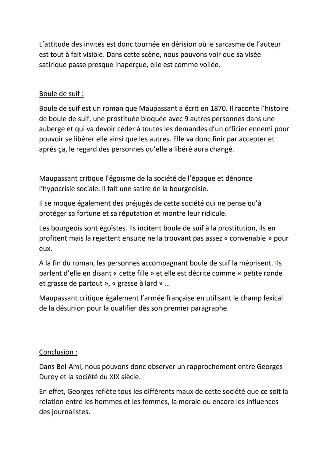 Exposé La Satire sociale chez Maupassant.
1. Introduction
a. milieu de Maupassant + petite biographie
b. modes de vie
2. La satire sociale
a