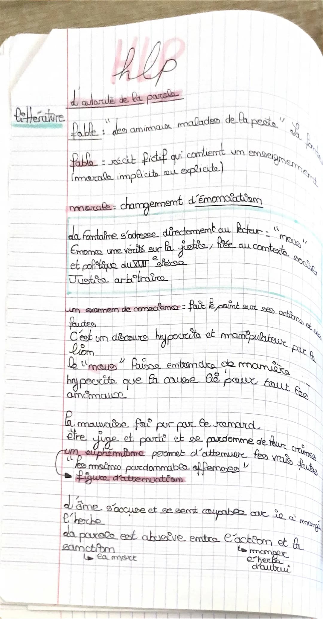 L’AUTORITÉ DE LA PAROLE 