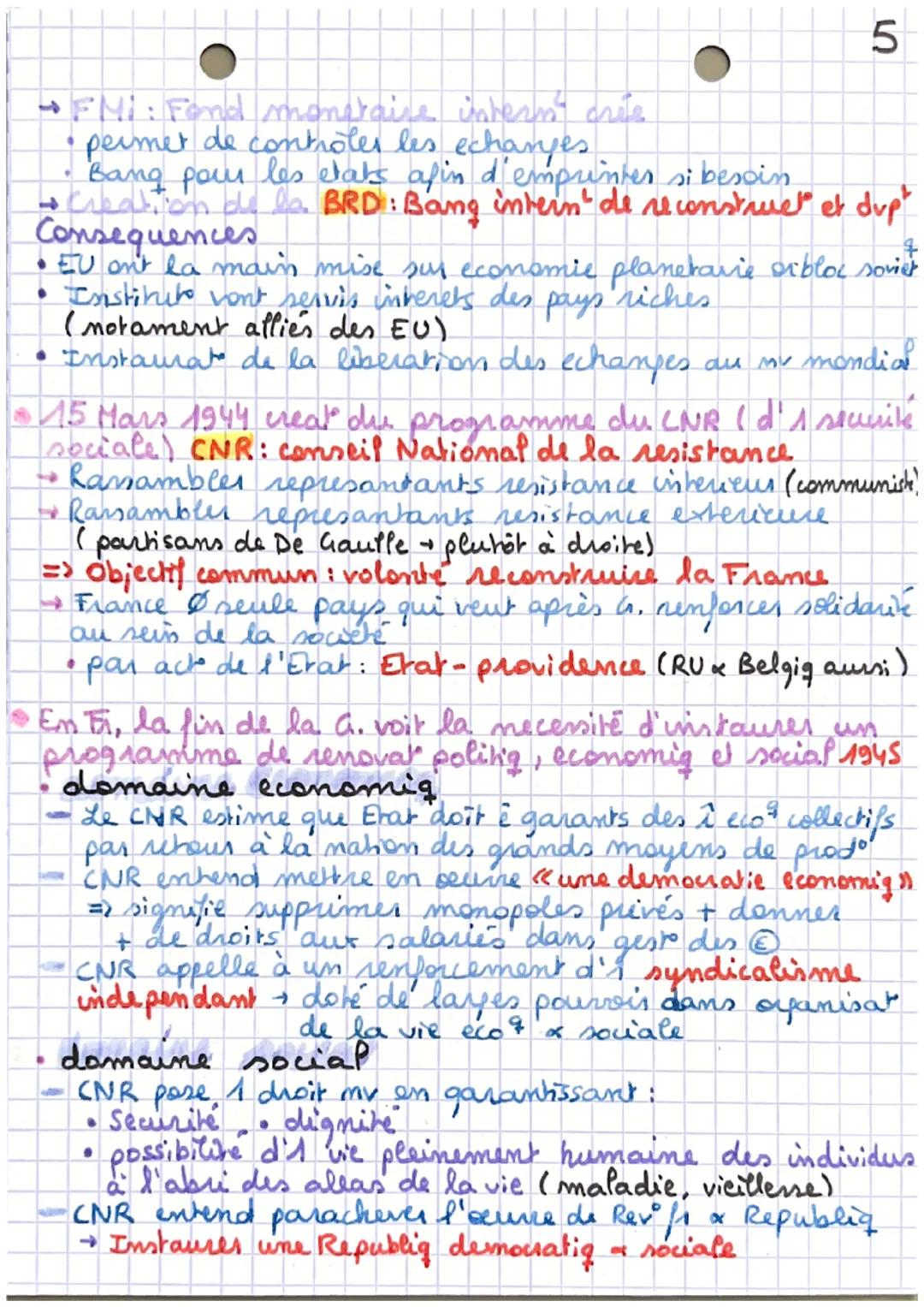 chap VI La fin de la 24 Met
le debut d'1 mu ordre mondial
1
1
ordre mondial (defini par polytoloques): Designe un ensemble ou
coherent et st
