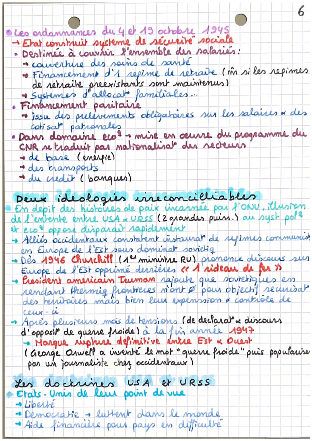 chap VI La fin de la 24 Met
le debut d'1 mu ordre mondial
1
1
ordre mondial (defini par polytoloques): Designe un ensemble ou
coherent et st