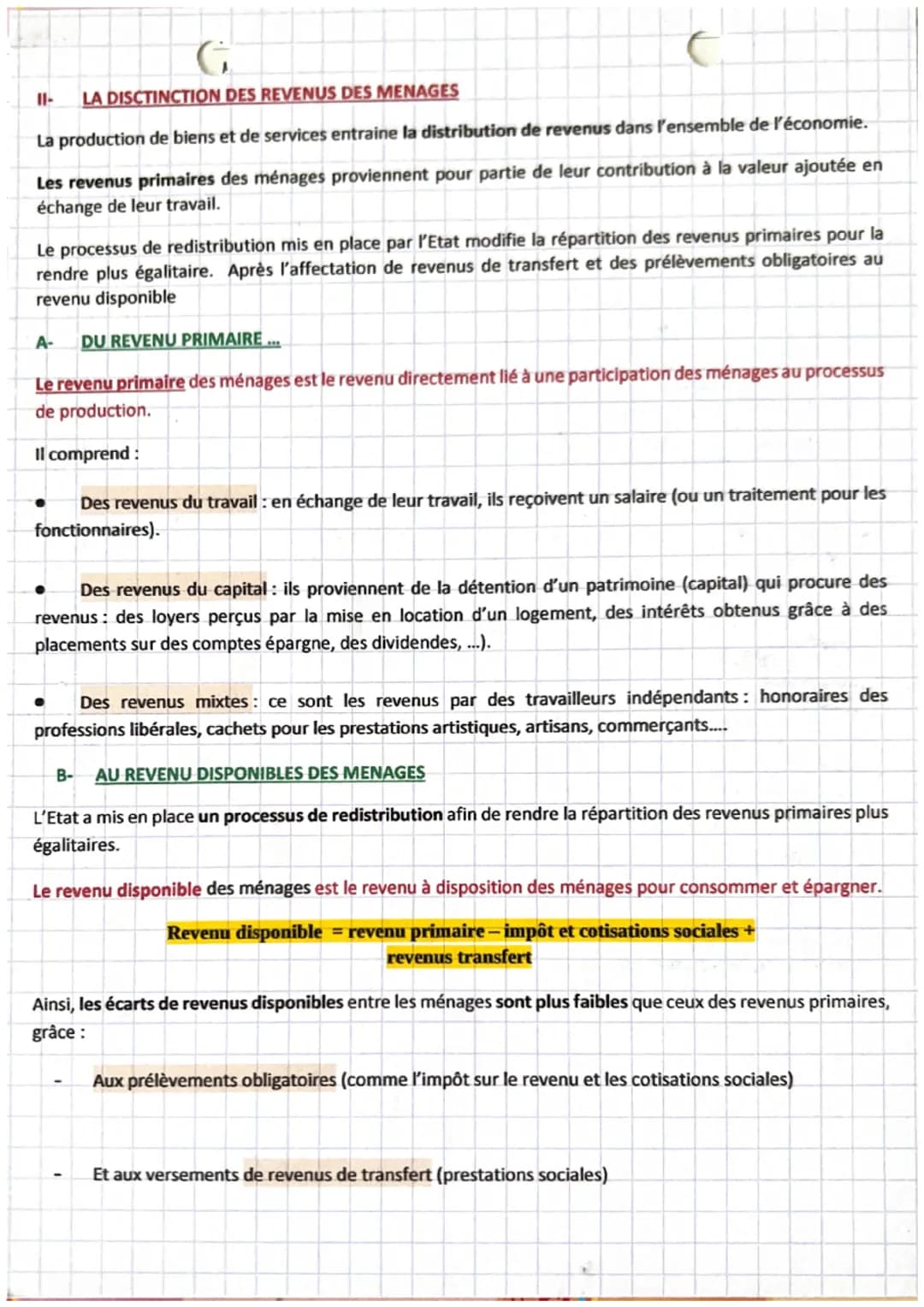 économie
Chapitre 60
Introduction:
La richesse créée par les entreprises que l'on appelle la valeur ajoutée est répartie entre les agents
éc