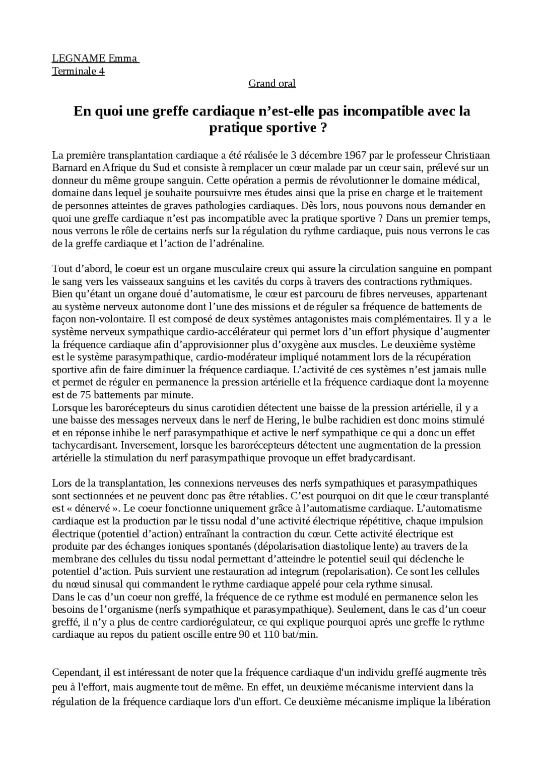 La Vie Après Greffe : Cœur, Rein, et Sport