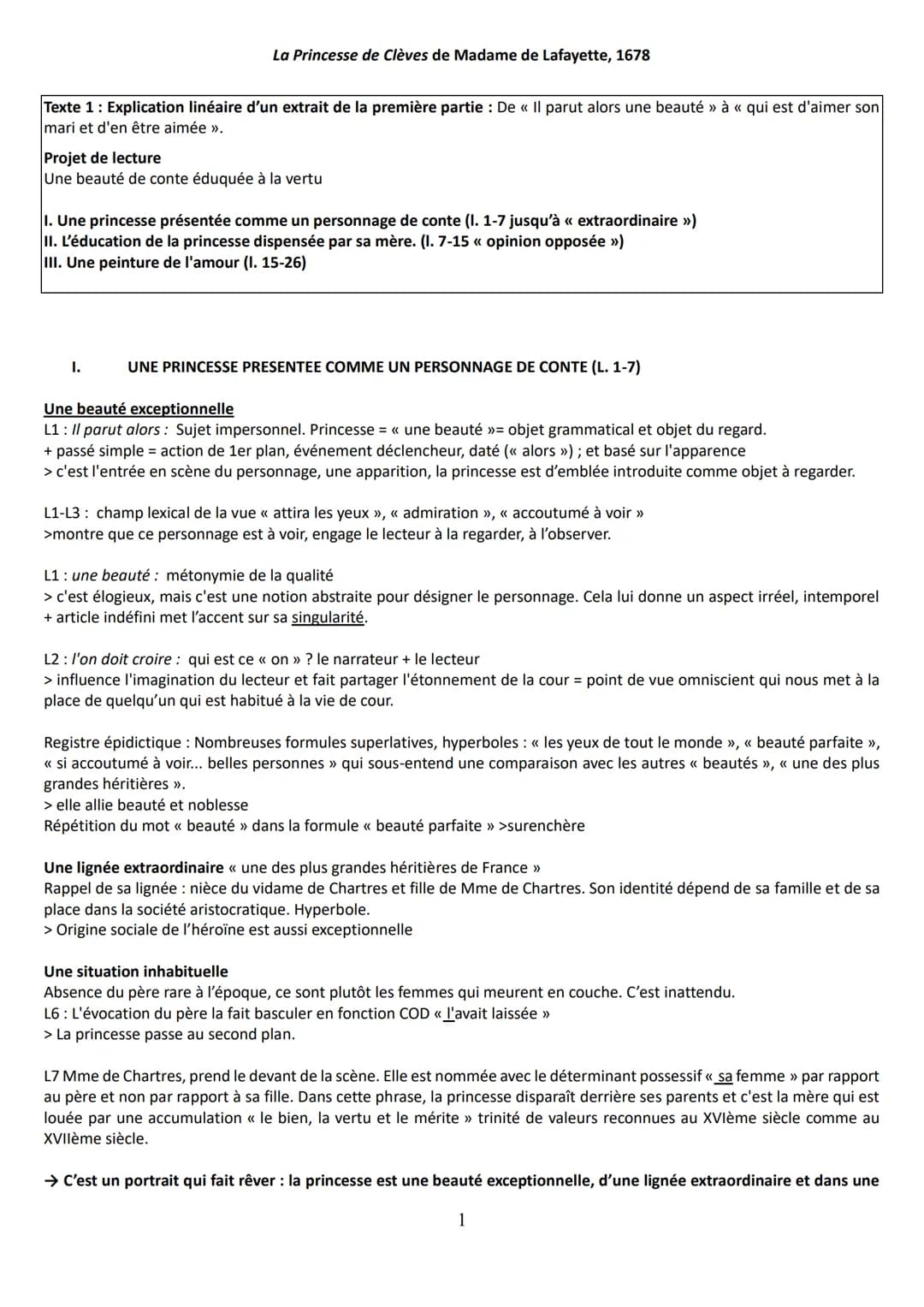 
<h2 id="explicationlinairedunextraitdelapremirepartie">Explication linéaire d'un extrait de la première partie</h2>
<h3 id="deilparutalorsu