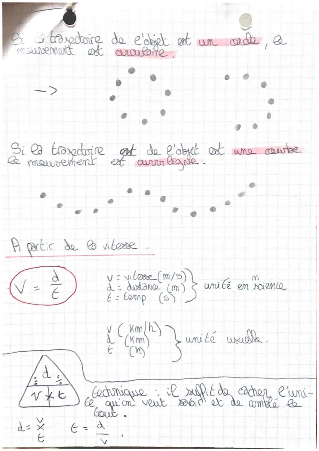 chpt10
# LE MOUVEMENT
## physique-Chimie
étude des mouvements :


@ mouvement d'un doyet se deorit toyours
por rapport a un autre Objet, le 