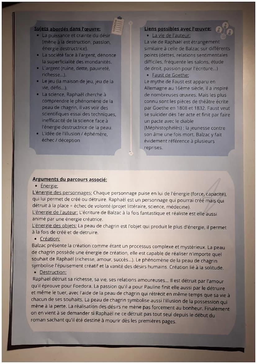 Informations importantes:
e Publié en 1831.
• Appartient à la comédie humaine
(classe les hommes par "espèces"
social).
• Roman hybride, mor