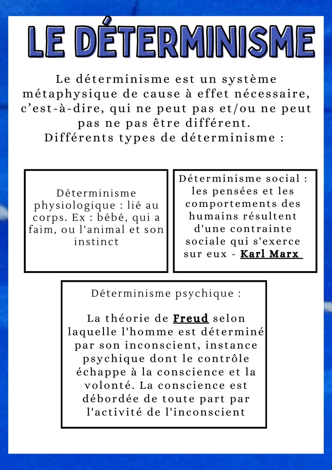 LA LIBERTÉ
DIFFÉRENTES LIBERTÉS
Liberté d'autonomie :
Quand on est soumise à
des règles, non pas
imposées par les autres,
mais par nous-même
