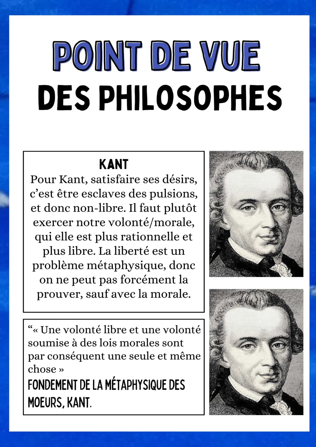 LA LIBERTÉ
DIFFÉRENTES LIBERTÉS
Liberté d'autonomie :
Quand on est soumise à
des règles, non pas
imposées par les autres,
mais par nous-même
