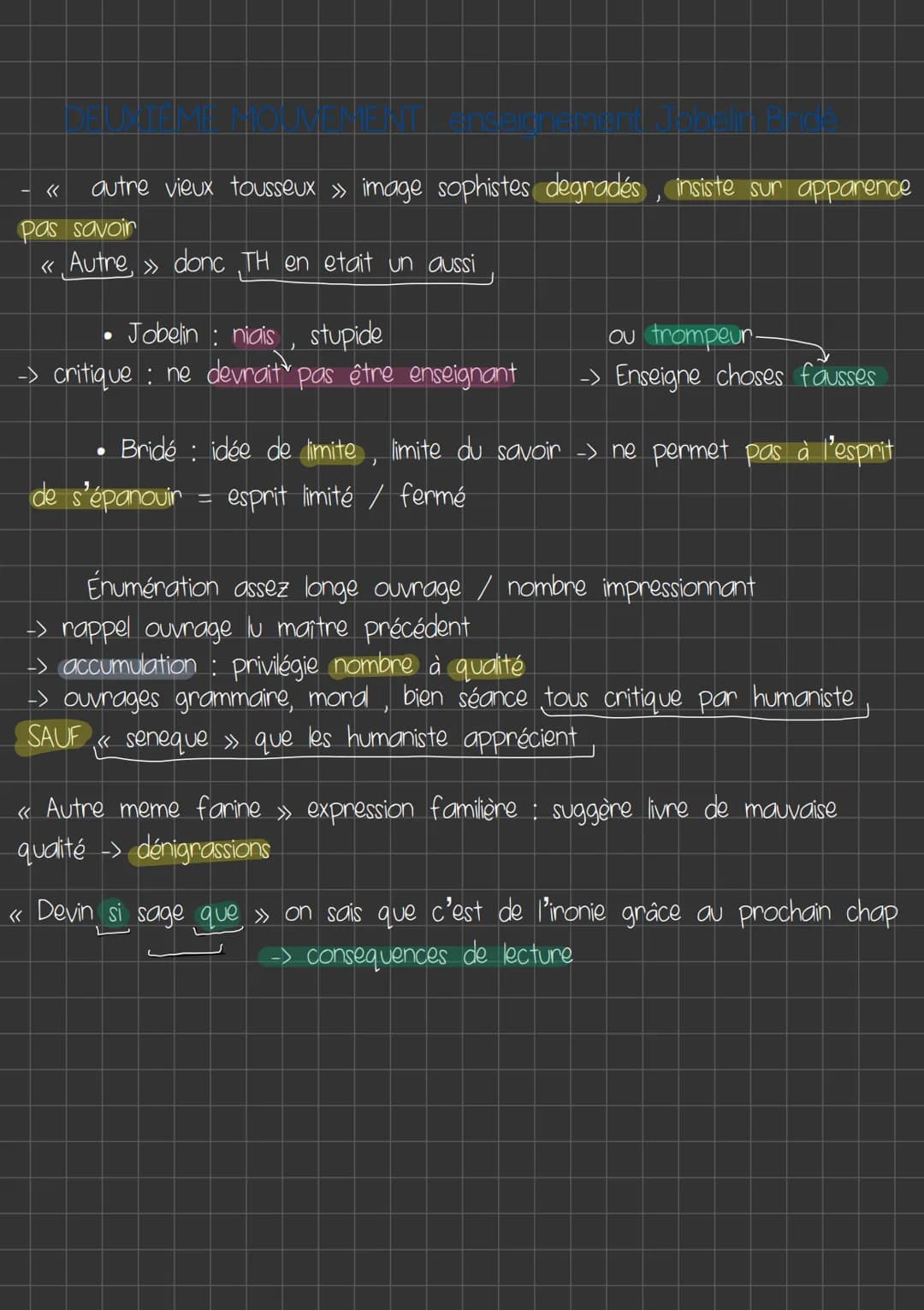 Introduction
GARGANTUA
TEXTE 2 Chap 14
a
1553 )
Rabelais: Anagramme Acofribas Nasier ( fin 15e
• Humaniste
a exercé plusieurs métier, d'abor