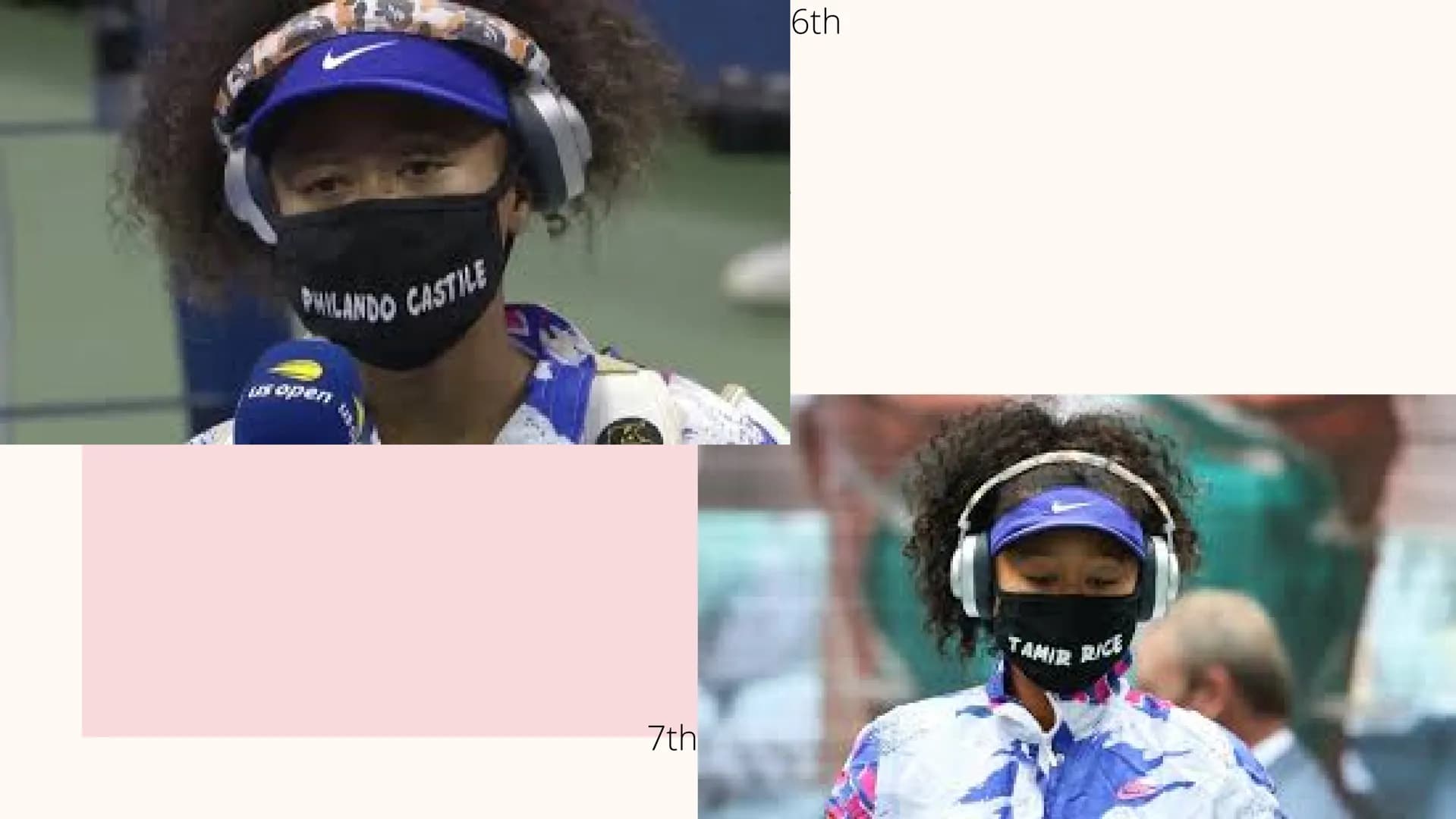 25
Naomi Osaka
an athlete involved to the fight against racial
inequality. Naomi Osaka
Date of birth: 16 October 1997
Place of birth : Osaka