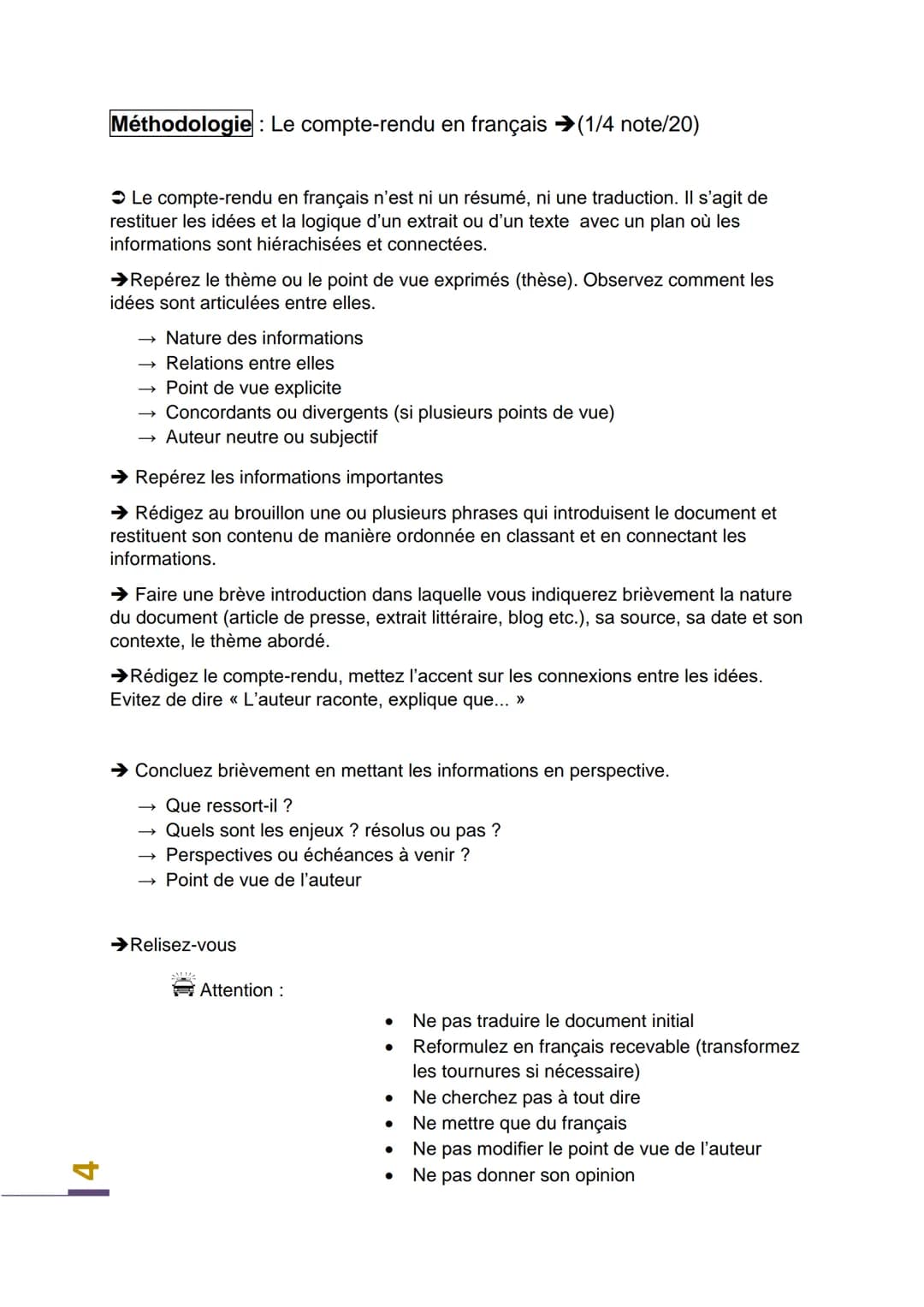 Spécialité Anglais Monde Contemporain
Table of contents
Méthodologie
1.Présentation des épreuves écrites et orales p. 2/3
2. Le compte-rendu