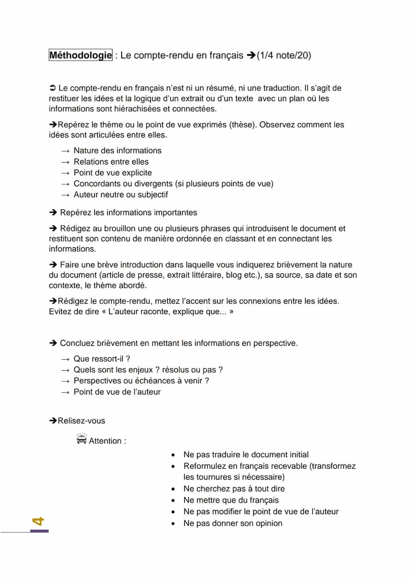 Spécialité Anglais Monde Contemporain
Table of contents
Méthodologie
1.Présentation des épreuves écrites et orales p. 2/3
2. Le compte-rendu