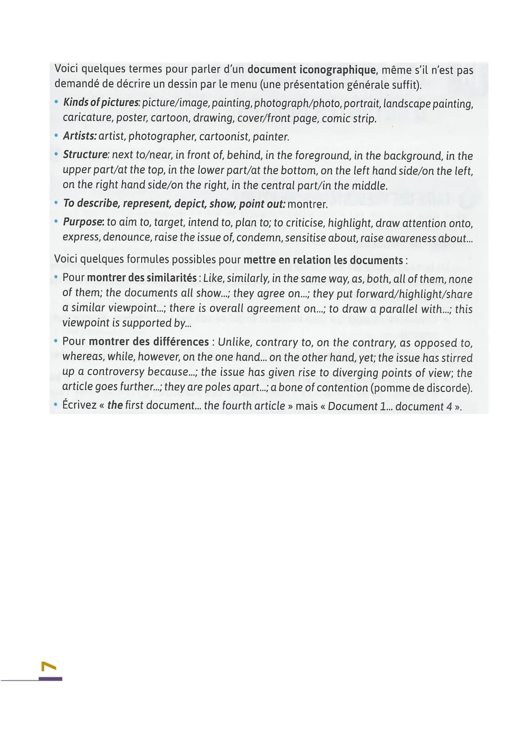 Spécialité Anglais Monde Contemporain
Table of contents
Méthodologie
1.Présentation des épreuves écrites et orales p. 2/3
2. Le compte-rendu