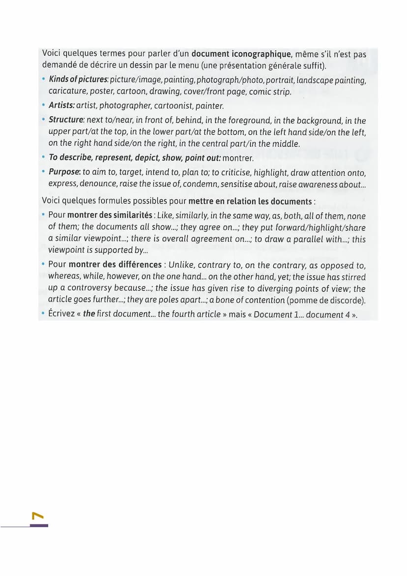 Spécialité Anglais Monde Contemporain
Table of contents
Méthodologie
1.Présentation des épreuves écrites et orales p. 2/3
2. Le compte-rendu