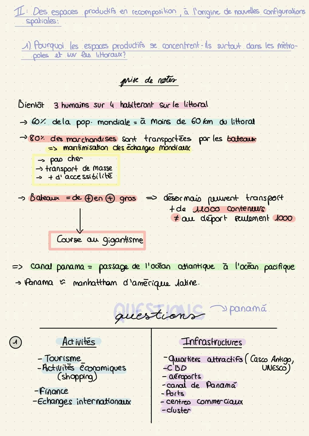 THEHE
GEOGRAPHIE
2 diversification des espaces
et des acteurs de production
Quizz:
-> FTN firme transnationale =
à des usines et des filiale