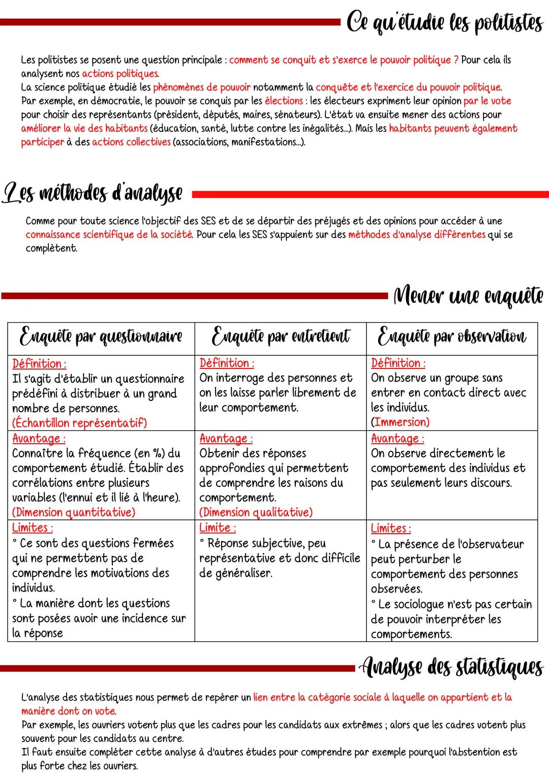 Qu'est-ce-que les
SES ?
Quelles questions se posent les s.es ?
Les SES ont un objet d'étude commun: le fonctionnement de la société. Mais el
