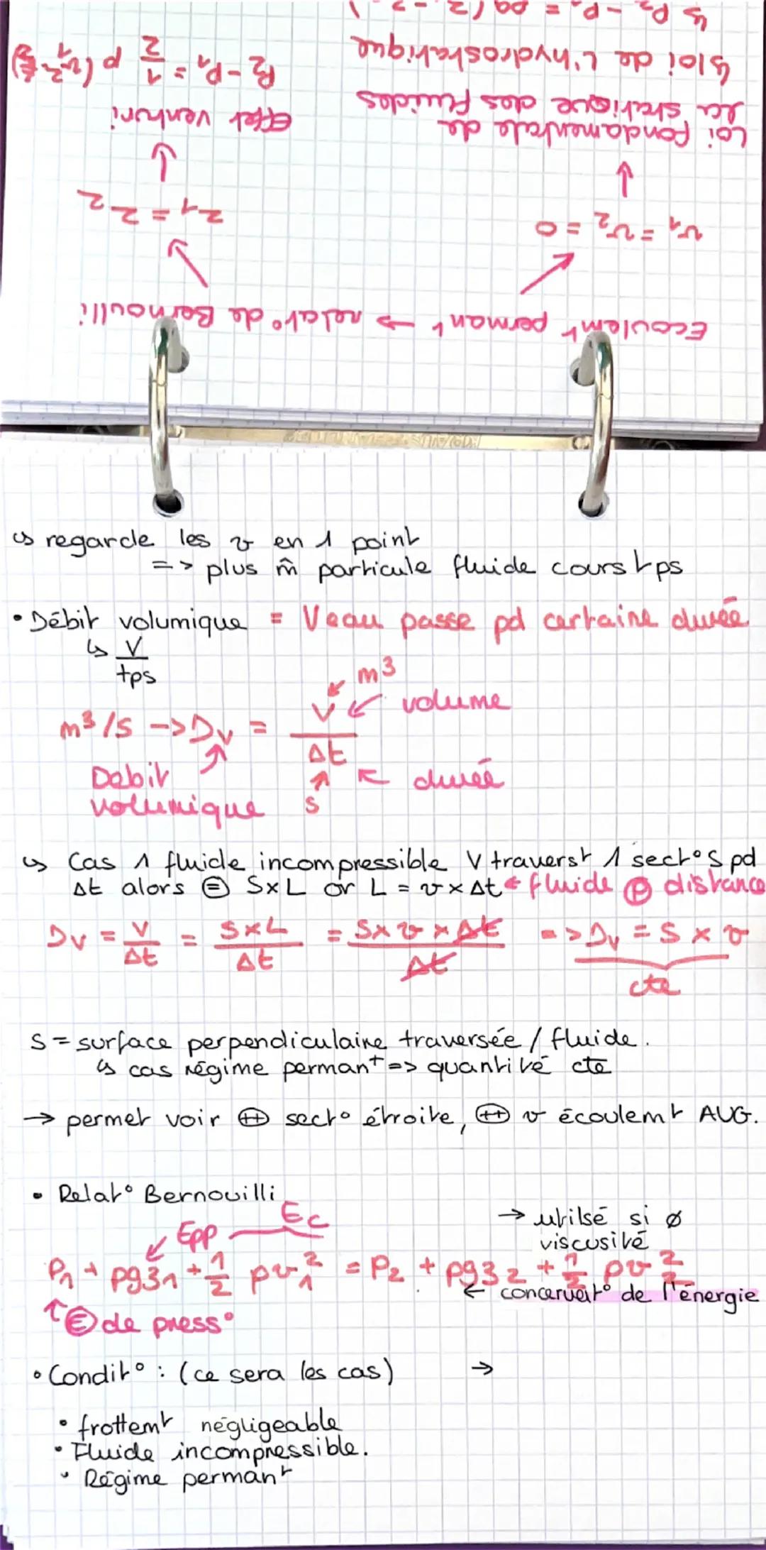 # modélisation
de l'écoulement d'un fluide
- Poussée d'Archimede du à E forces de press°
exercées / 1 fluide au repos (ici l'eau) s/1
corps 