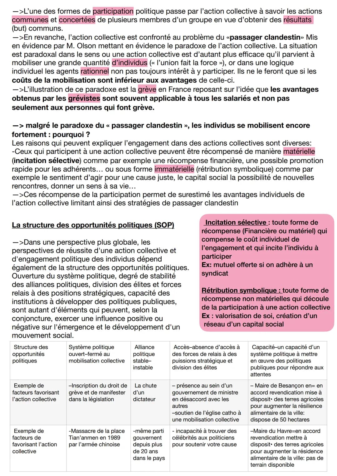 SCPO1: Comment expliquer l'engagement politique dans les sociétés démocratiques
I-Comment et pourquoi les individus
s'engagent-ils?
->Le pol