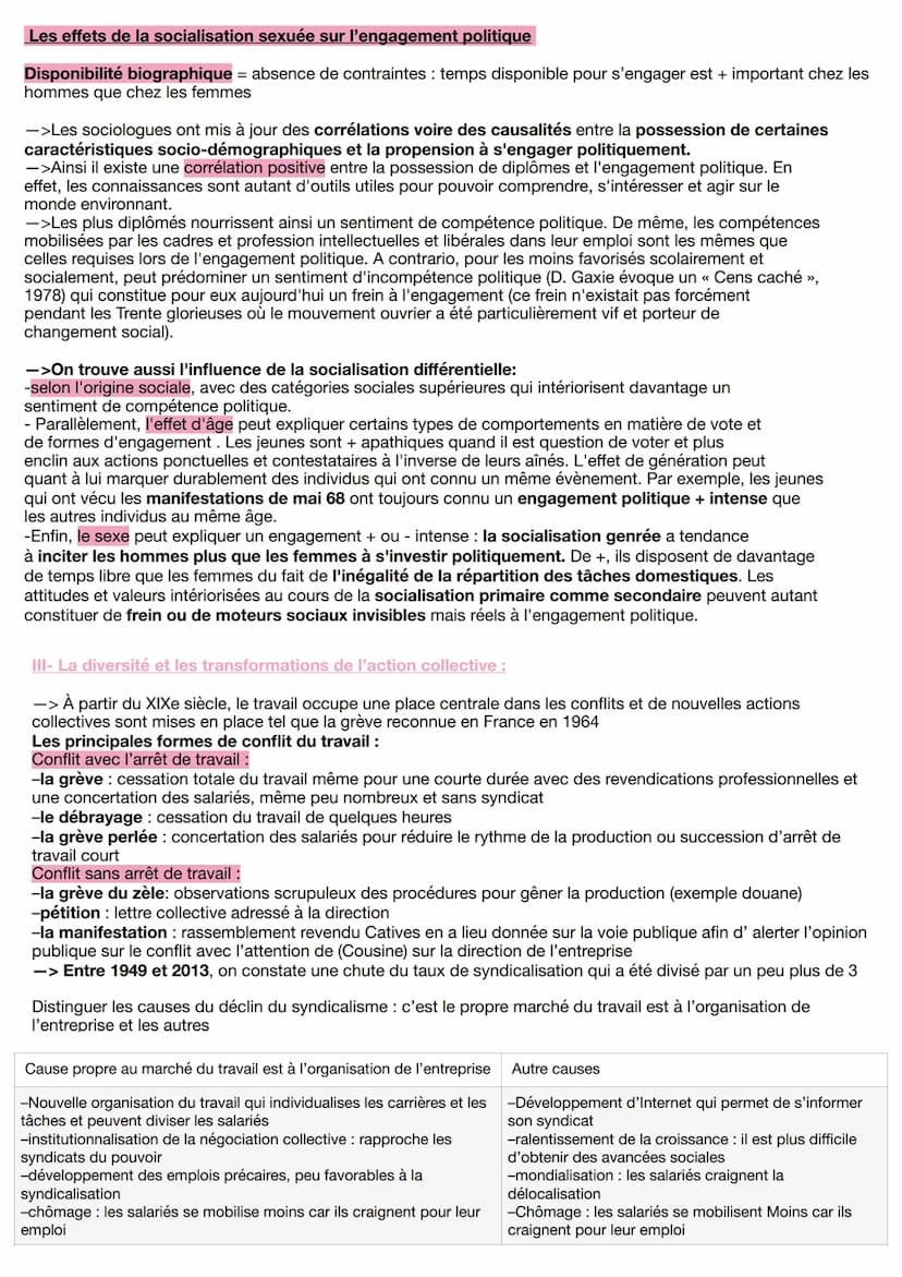 SCPO1: Comment expliquer l'engagement politique dans les sociétés démocratiques
I-Comment et pourquoi les individus
s'engagent-ils?
->Le pol