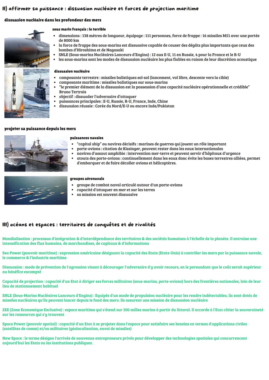 Thème 5: de nouveaux espaces de conquête
Chapitre 13: conquêtes, affirmations de puissance et rivalités
Au fil de l'histoire, les grandes pu