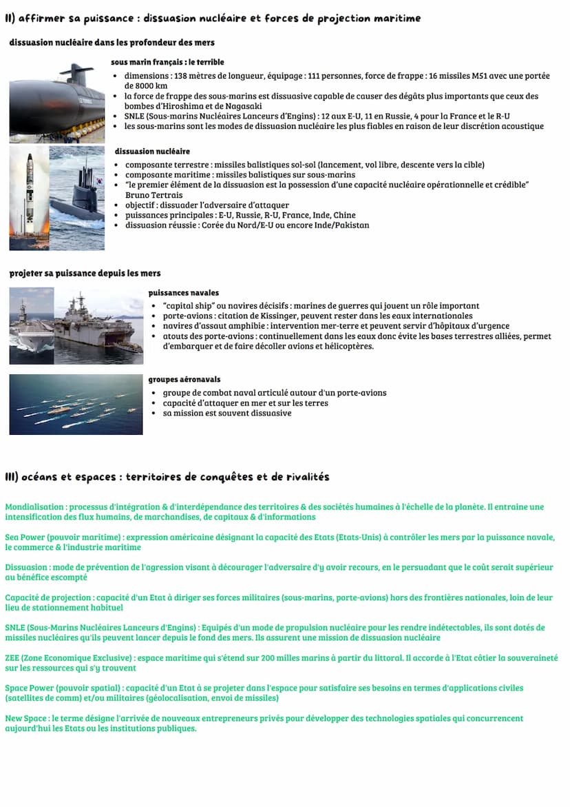Thème 5: de nouveaux espaces de conquête
Chapitre 13: conquêtes, affirmations de puissance et rivalités
Au fil de l'histoire, les grandes pu