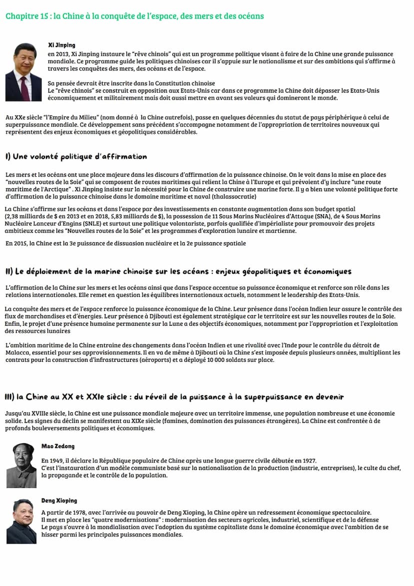 Thème 5: de nouveaux espaces de conquête
Chapitre 13: conquêtes, affirmations de puissance et rivalités
Au fil de l'histoire, les grandes pu