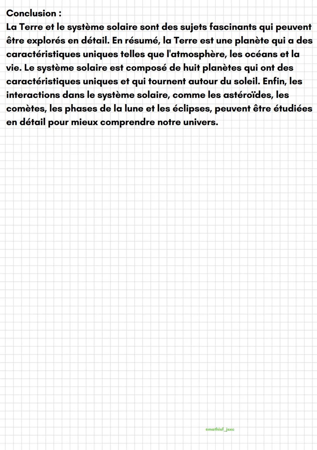 emathist_jsxc
SVT
La Terre et le système solaire
Introduction
:
La Terre est la planète sur laquelle nous vivons, et elle fait partie du
sys
