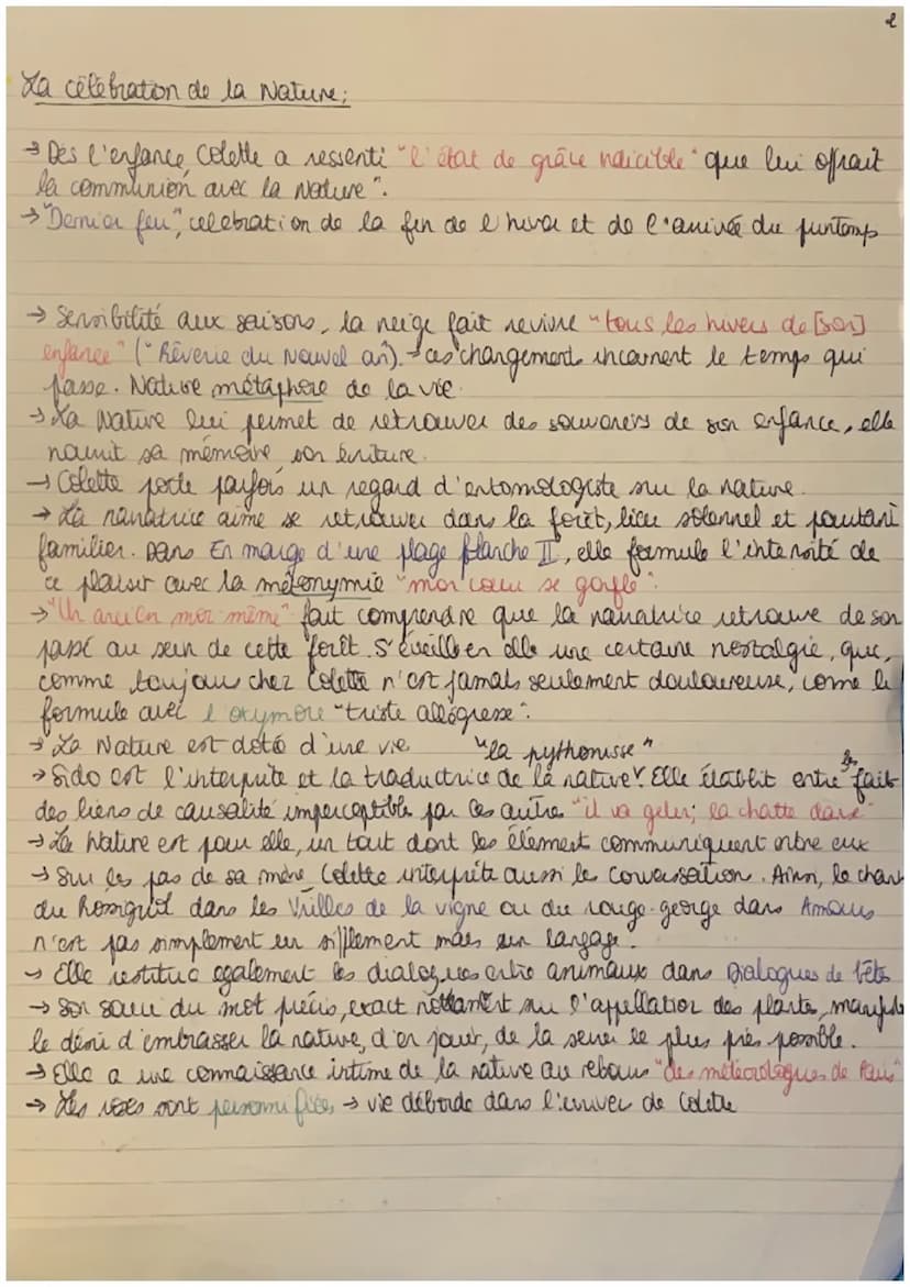 Sido
1
·la célébration de la mère.
→ Colette und hommage à sa mene: veiles "charter" et "célébres."
au présent d'ennonciation. La suire au p
