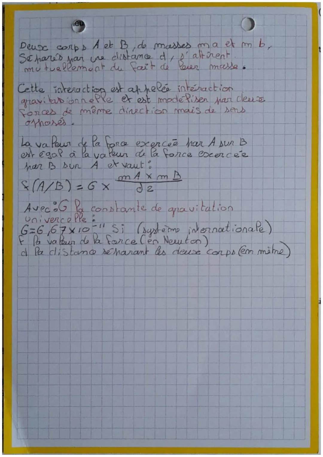 Chapitre 6-
Mode Piser une action mécanique
1
har une force
1
L'action mécanique n'est has directement
mesurable. Pour houvoir l'étudier, el