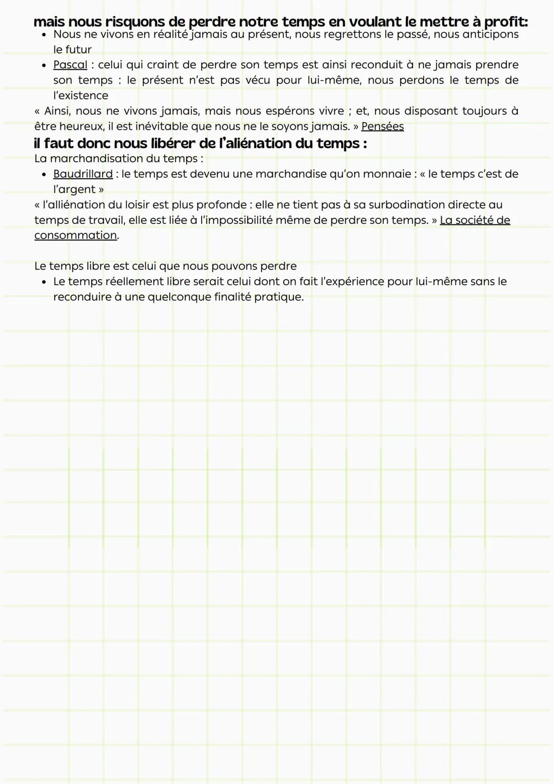 Philosophie
définitions:
Le temps
• succession continue du passé, présent et futur.
• dimension du réel qui rend possible et compréhensible 
