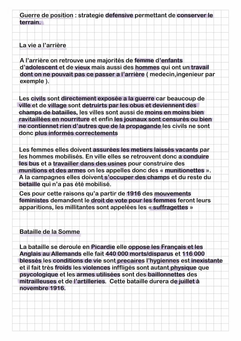 La bataille de verdun
La bataille se deroule dans la Meuse elle oppose les Français au
Allemands elle fait 305 000 morts/disparus et 400 000