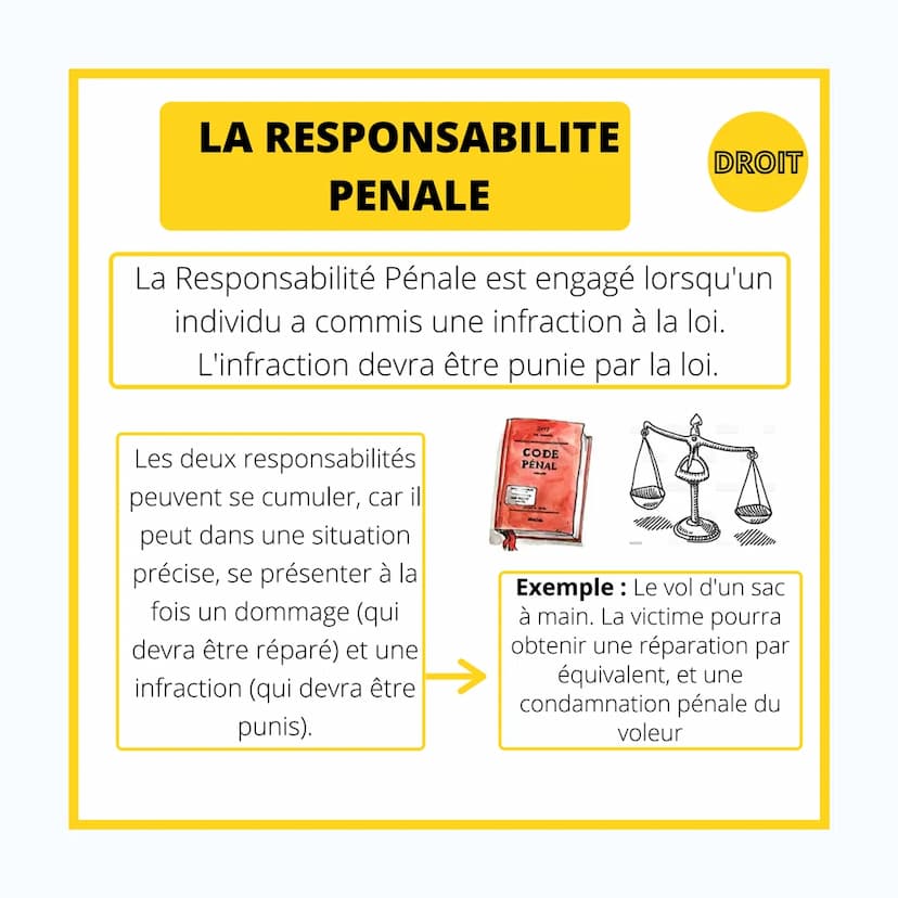DROIT
LA
RESPONSABILITE
CIVILE & PENALE LA RESPONSABILITE
CIVILE
La Responsabilité Civile est engagé lorsqu'un
dommage a été causé à autrui.