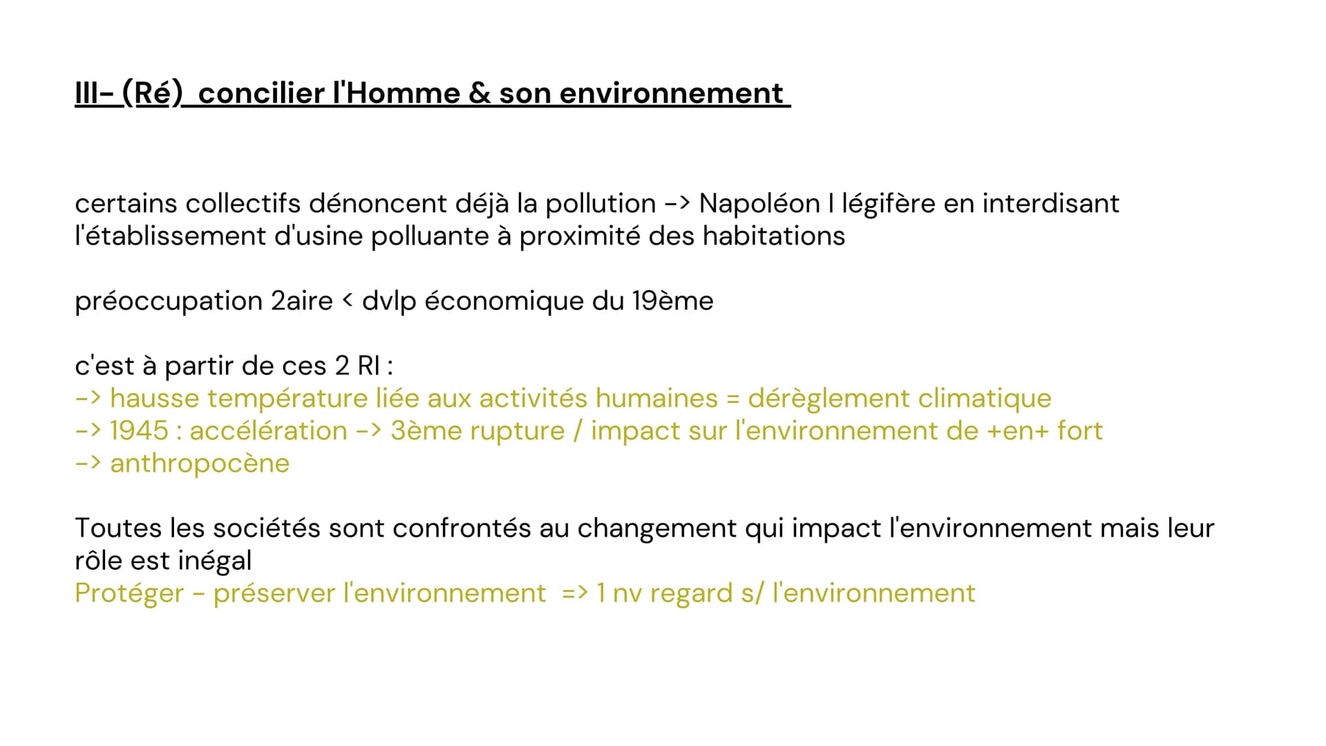 THEME 4: L' ENVIRONNEMENT ENTRE EXPLOITATION ET PROTECTION : UN ENJEU PLANETAIRE
Axe 1: Exploiter,
préserver & protéger
L'Homme peut-il cont