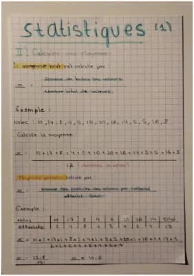 Know Statistiques - Maths 3e  thumbnail