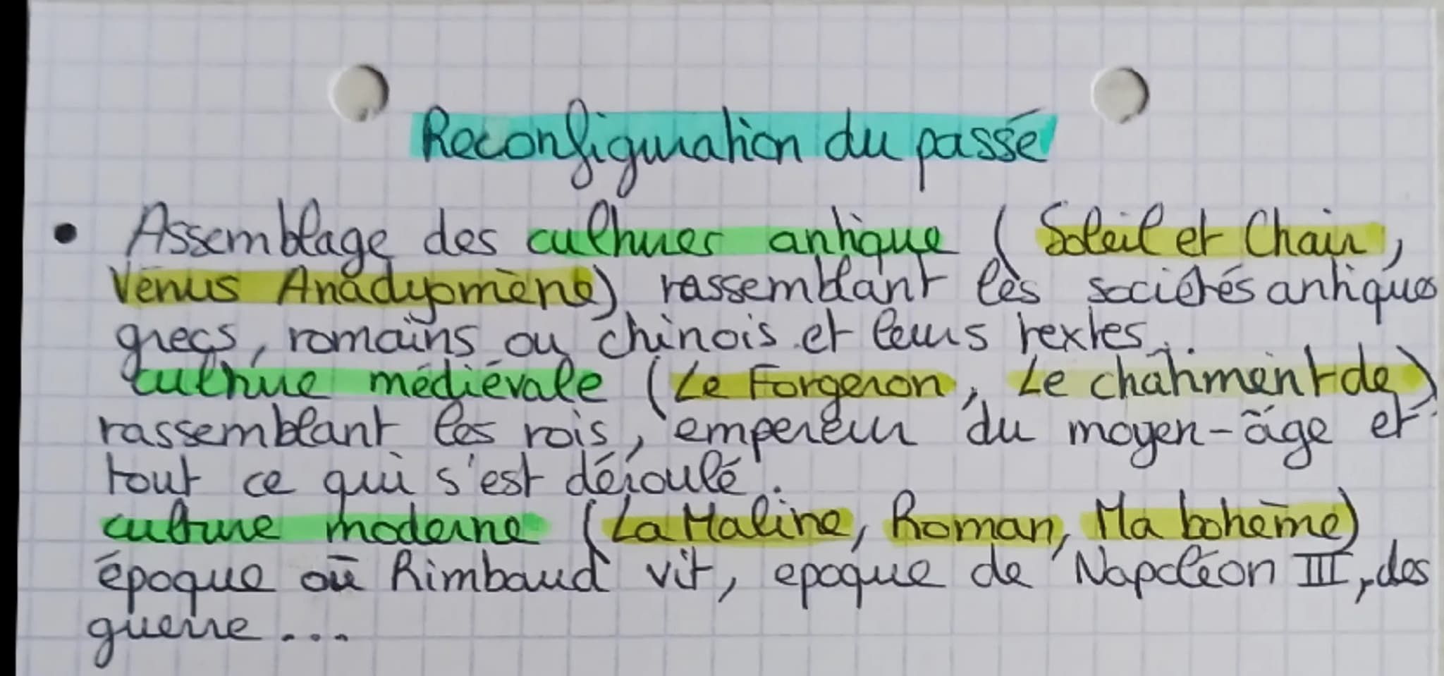 La Poesie
es Cahiers de Douai de Arthur Rimbaud
Presentation de l'auteur:
Arthur Rimbaud (1854-1891)
• homosexuel => non tolere et rejeté pa