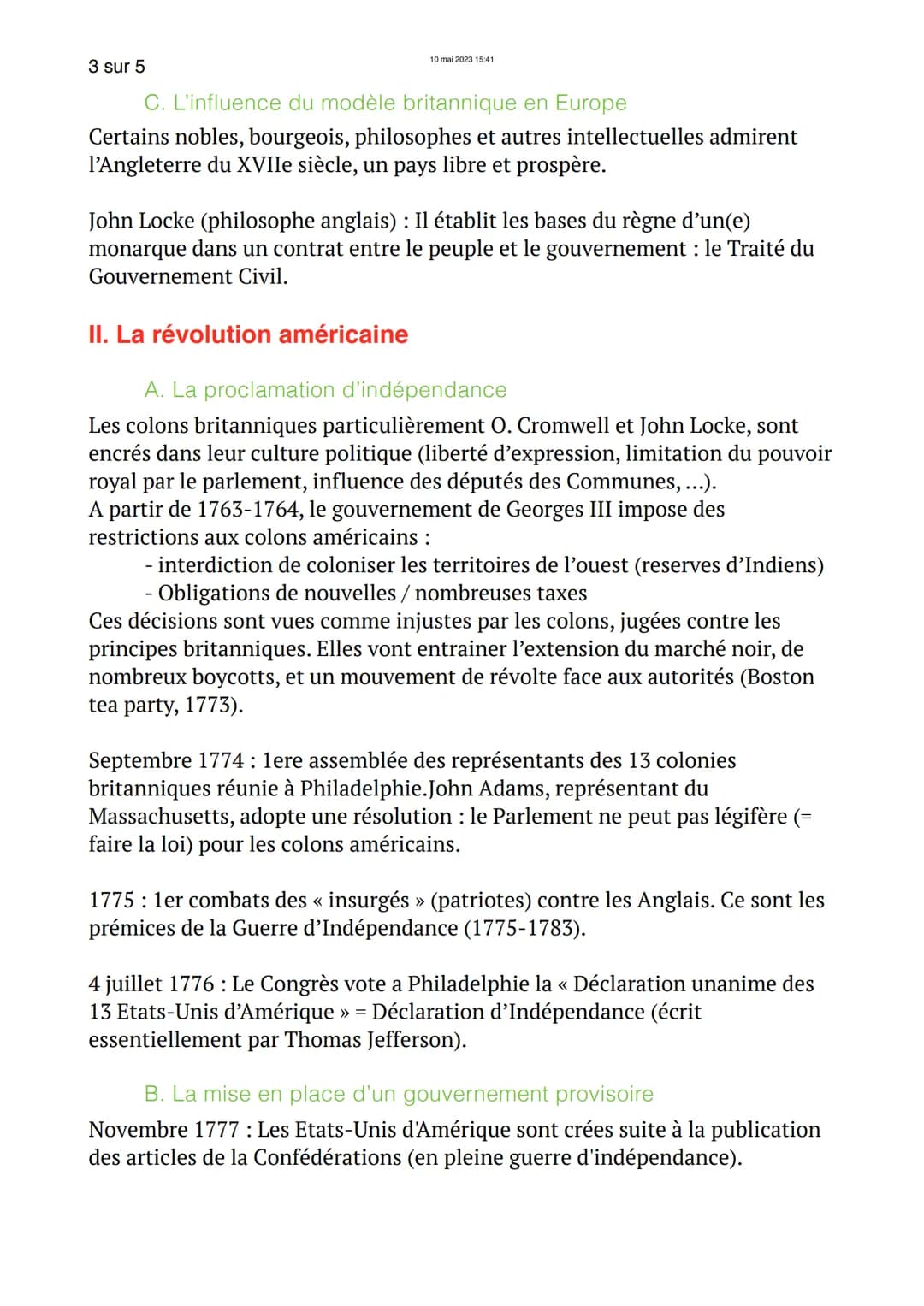1 sur 5
Le modèle britannique et son influence
10 mai 2023 15:41
Introduction
Au XVIIe et XVIIIe siècle, la monarchie anglais incarne un mod