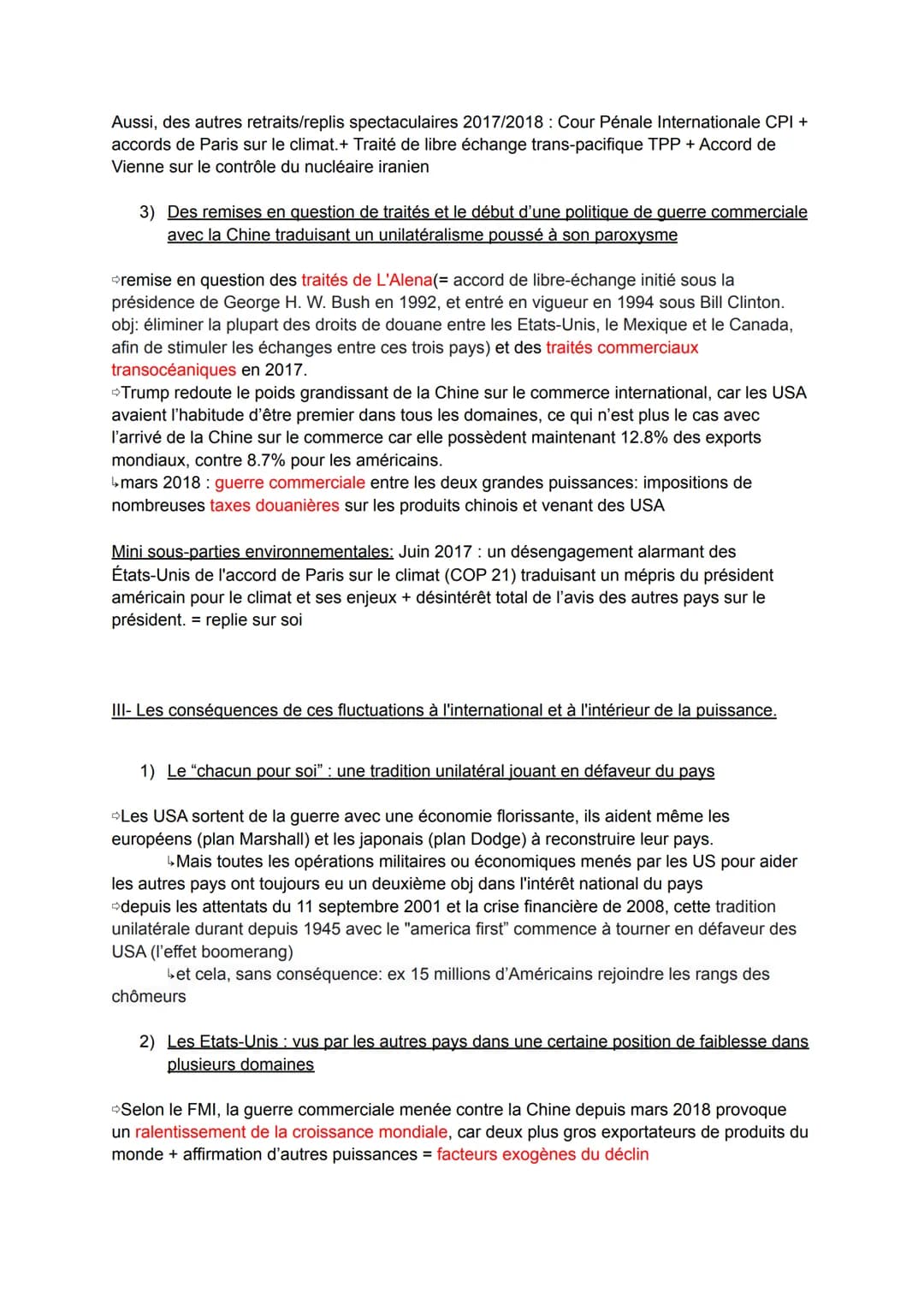OBERTI Jeanne
BORTOLUZZI Mila
DM HGGSP
Les USA entre multilatéralisme et unilatéralisme : un débat international
1°6 Les USA entre multilaté