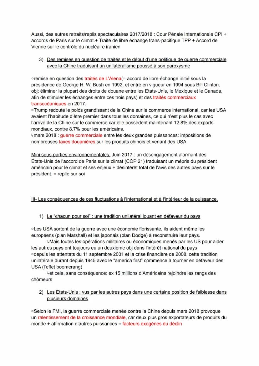 OBERTI Jeanne
BORTOLUZZI Mila
DM HGGSP
Les USA entre multilatéralisme et unilatéralisme : un débat international
1°6 Les USA entre multilaté