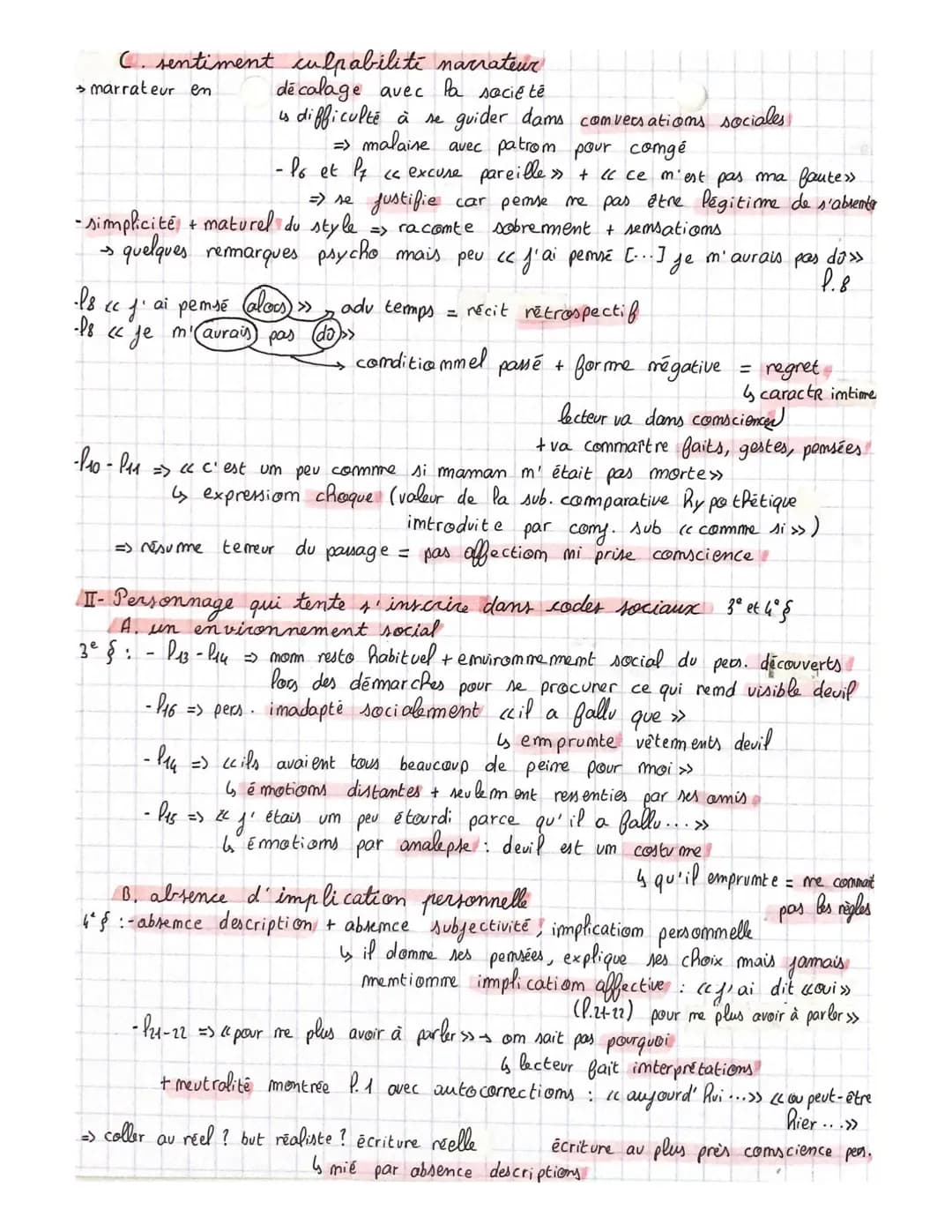 Lecture timéaire 6
L' Etranger incipit, Albert Camus, 1942
Intro
Oeuvre L Etranger, 1942
roman de Meursault crimmimel, fugé et mis à mort, a